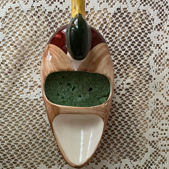 Vintage Duck Shaped Ceramic Planter - Picture 5 of 5